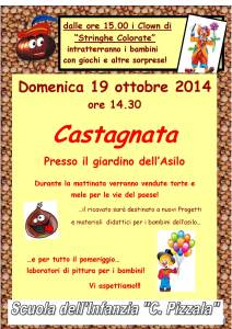 volantino castagnata asilo 2014